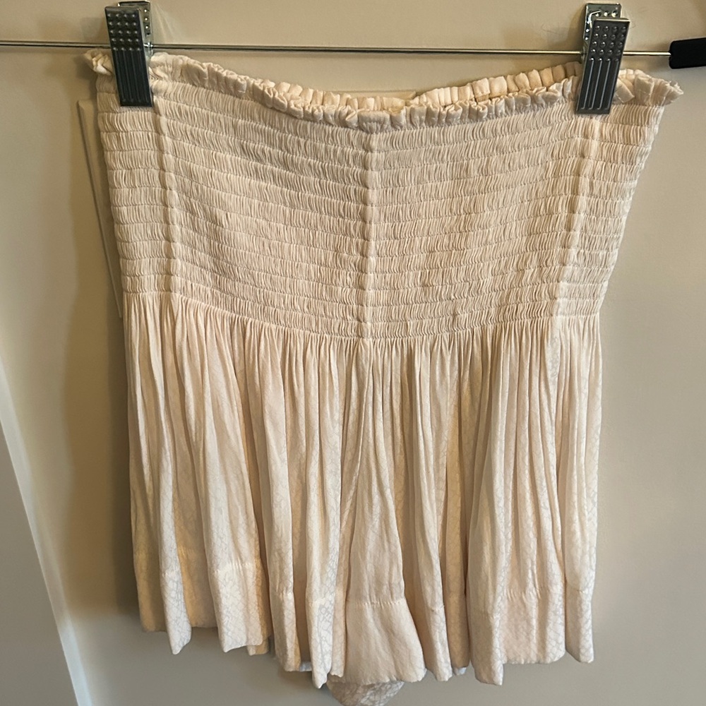 Chic Cream Mini Skirt for Women